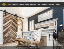 Tablet Screenshot of porterbarnwood.com